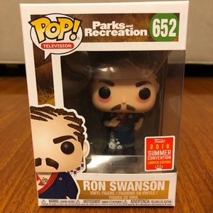 2018 Summer Convention Ron Swanson Funko Pop